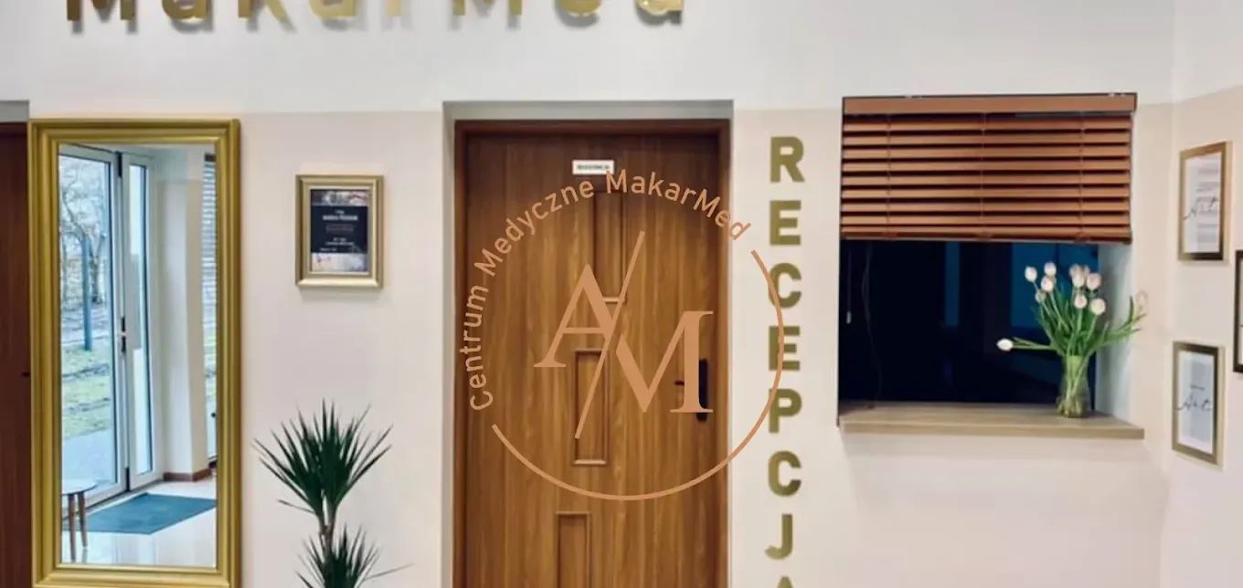 Recepcja Centrum Medycznego Makarmed